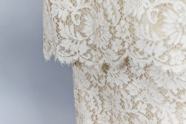 1930's Original Chantilly Lace Dress