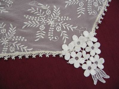 Silk Chiffon Neck Shawl - SH300