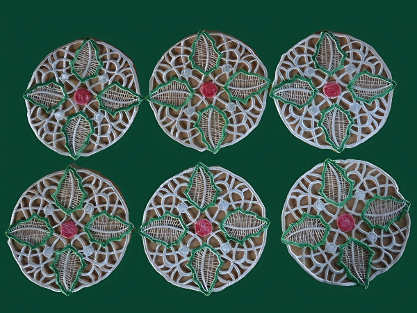 Festive Vintage Coasters!