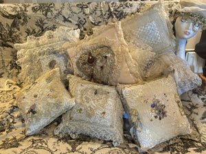Our beautiful Lace Lovers Cushions make perfect gifts  ....