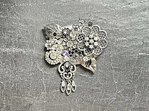 Perfect Filigree Unique Handmade Brooch - BA000036