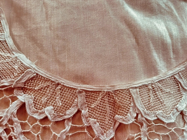 Antique Cream Lace Collar - CR107