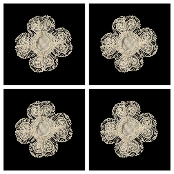 Rose Heart Coaster - CS37RH