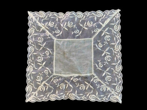 Rose Trellis Handkerchief - HF310