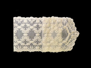 Ivory All Over Lace Long Scarf - SF2198