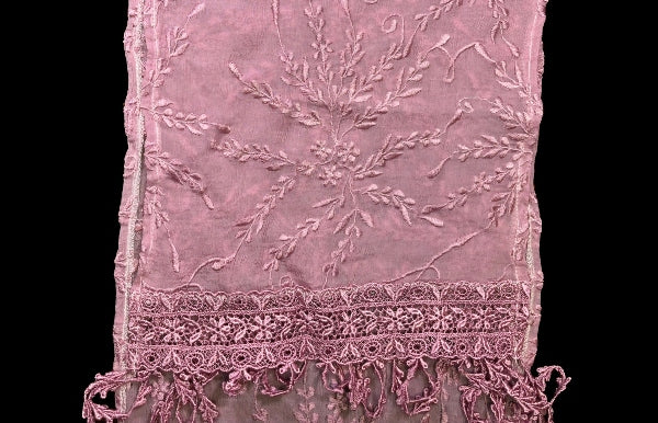 Victorian Sprig Drippy Scarf - SF810