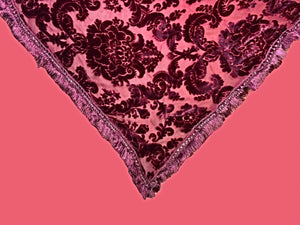 Silk Velvet Shawl - SH401