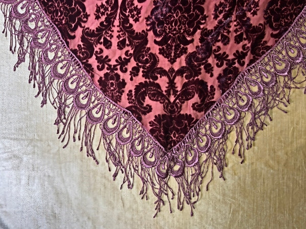 Silk Velvet Shawl - SH401