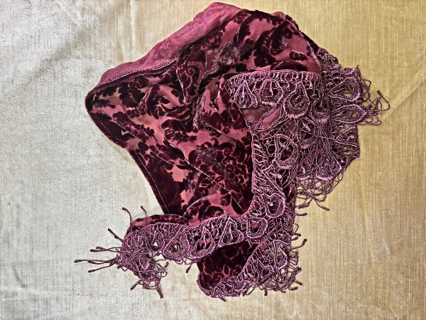 Silk Velvet Shawl - SH401