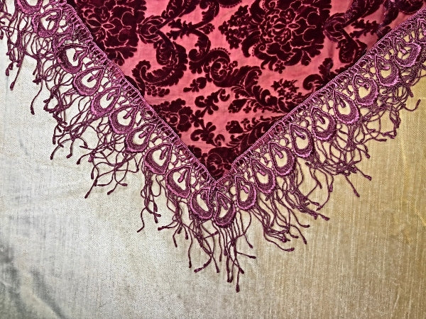 Silk Velvet Shawl - SH401