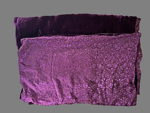 Silk Velvet and Devore Silk Wrap - WP5052