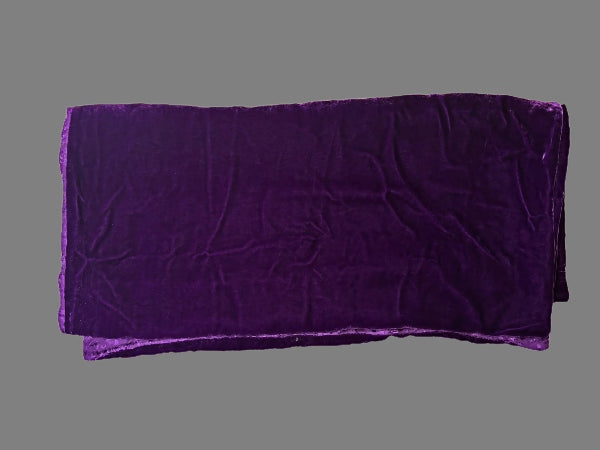 Silk Velvet and Devore Silk Wrap - WP5052