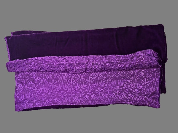 Silk Velvet and Devore Silk Wrap - WP5052