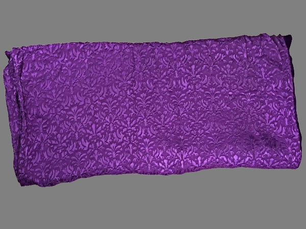 Silk Velvet and Devore Silk Wrap - WP5052