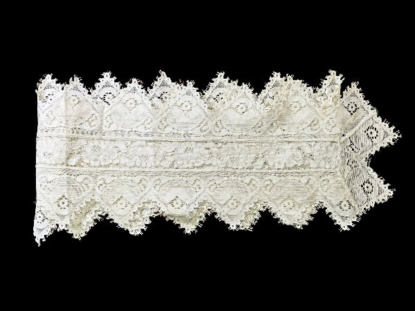 Narrow Nottingham Lace Scarf - SF206