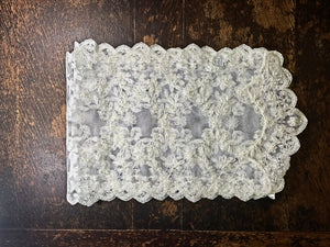 Ivory All Over Lace Scarf - SF207/N