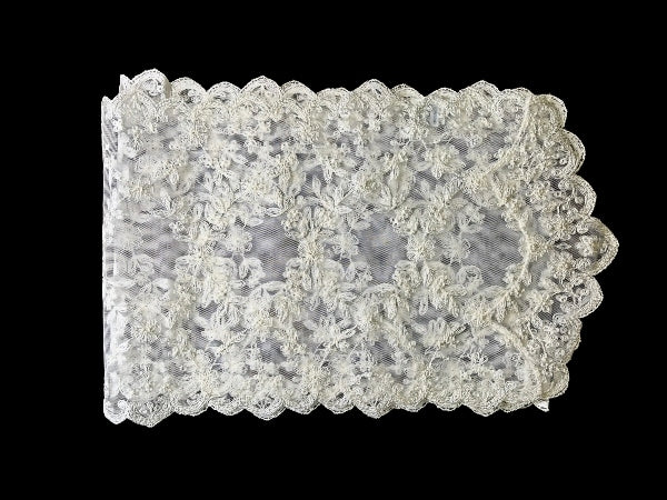 Ivory All Over Lace Scarf - SF201/N