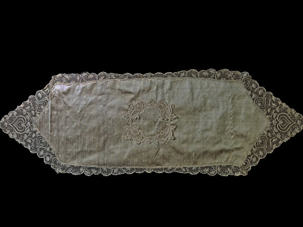 Ecru Silk Table Runner - PM302A