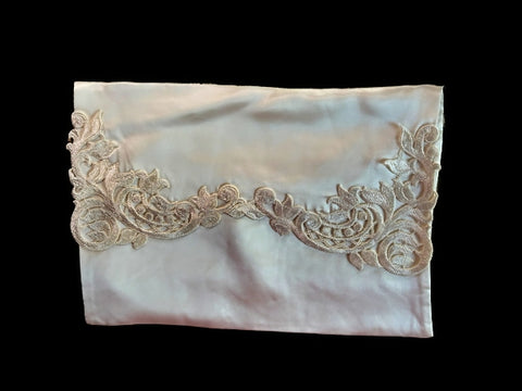 Pure Silk and Nottingham Lace Lingerie/Travel Bag - LBG265