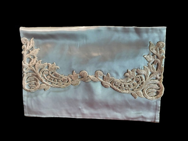 Pure Silk and Nottingham Lace Lingerie/Travel Bag - LBG265