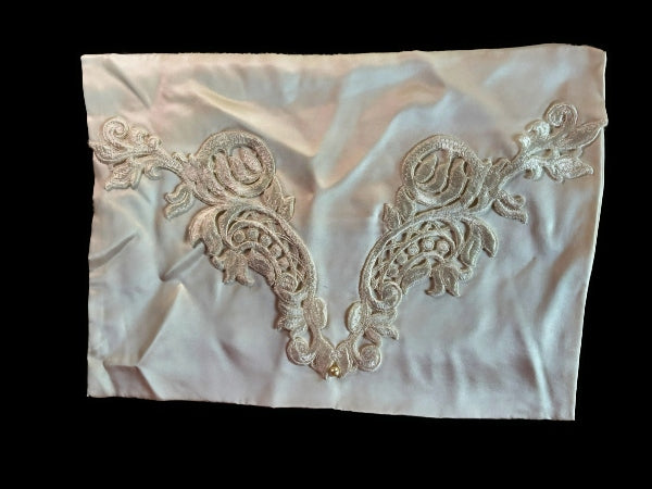 Pure Silk and Nottingham Lace Lingerie/Travel Bag - LBG312