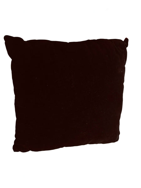 Lace Lovers Velvet and Nottingham Lace Flower Cushion - LLCN3008