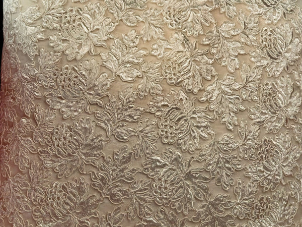 Lace Lovers Linen and Nottingham Lace Pillow - LLCN3029