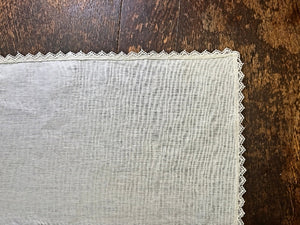 Nottingham Lace and Irish Linen Place Mat - PM306