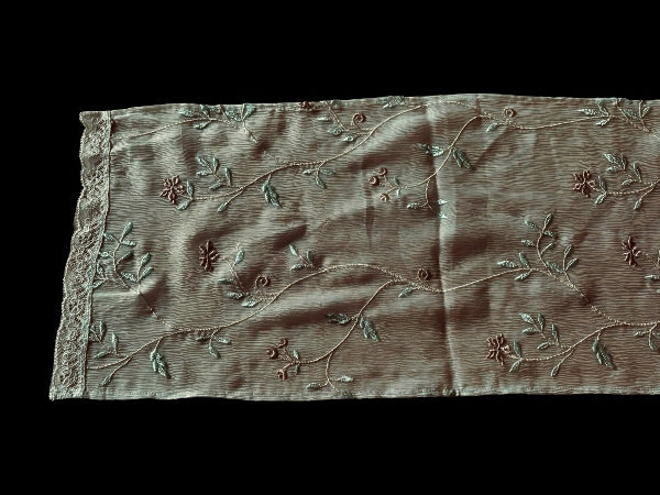 Autumnal Floaty Silk Chiffon Scarf - SF223S