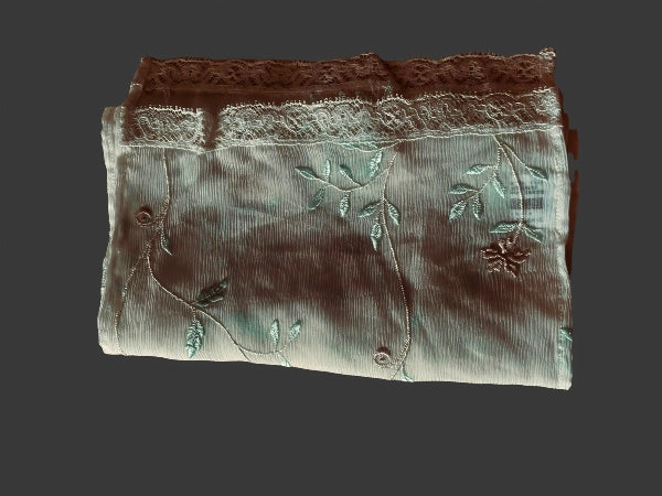 Autumnal Floaty Silk Chiffon Scarf - SF223S