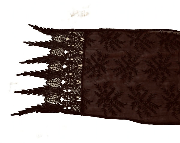 Black Angel Wing Scarf - SF318