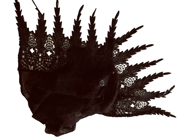 Black Angel Wing Scarf - SF318