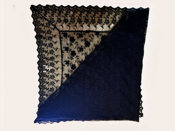 Black Lace Tablecloth - TC20251