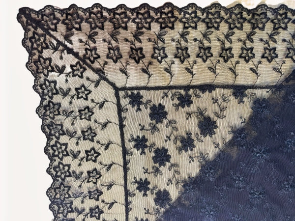 Black Lace Tablecloth - TC20251