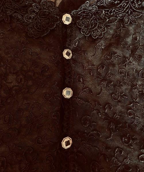 Black Sleeveless Blouse - VBL105