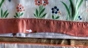 Vintage Floral  Bolster and Pillowcase Set - VBED1