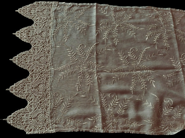 Ivory Lace Wrap - WP288