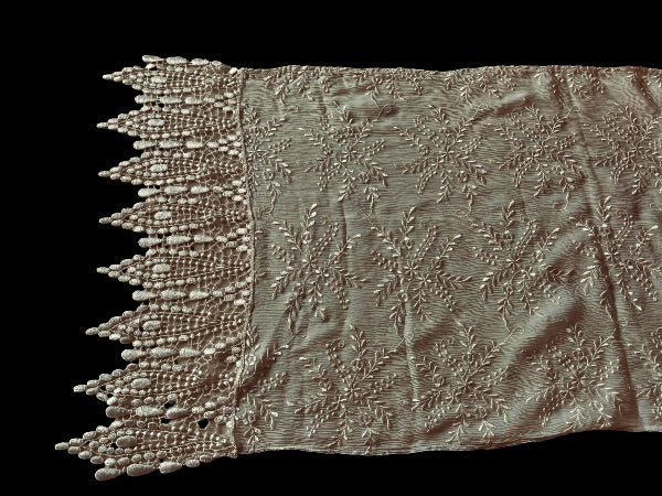 Ivory Lace Wrap - WP289