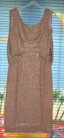 1950's Original Gold Lame’ Dress