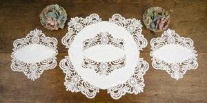 lace dressing table mats uk Lace Table Mats